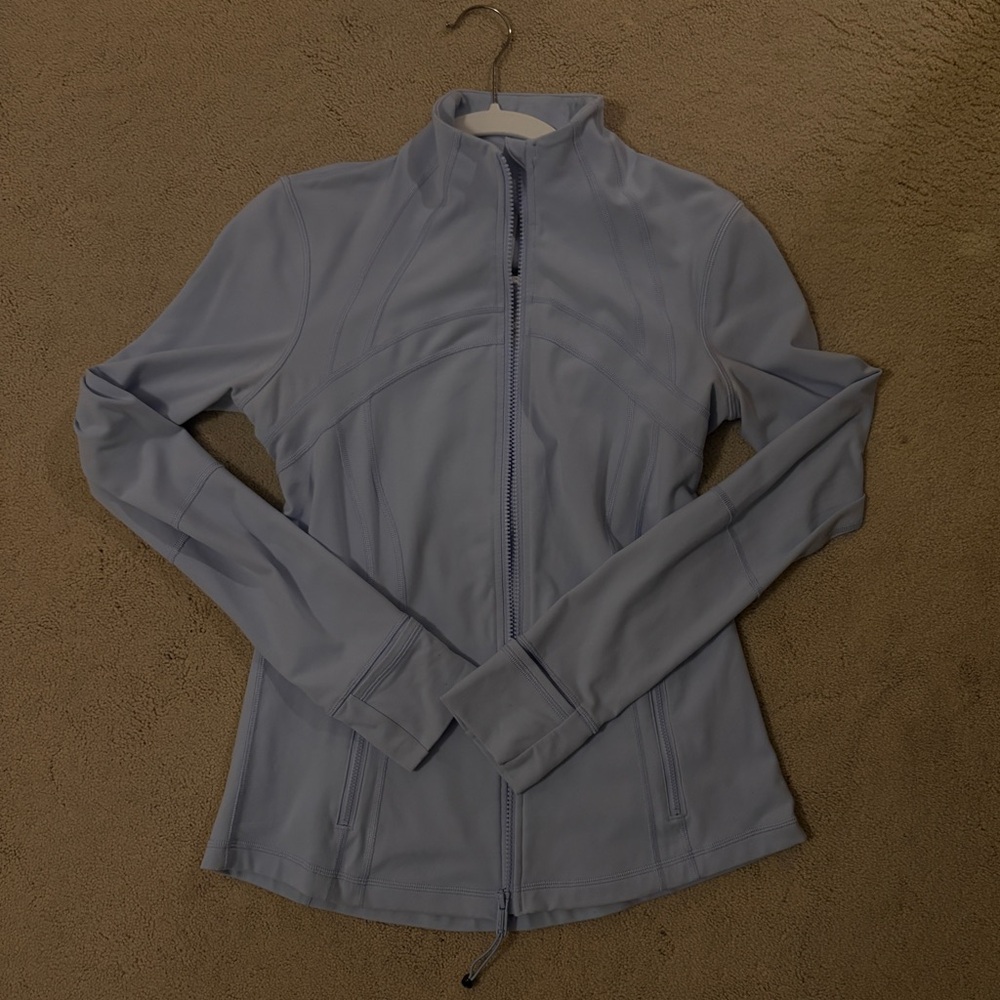 Lululemon Athletica Light Blue Define Jacket
